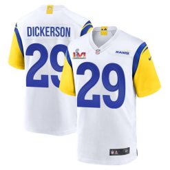 Alternative view of Men's Los Angeles Rams Super Bowl LVI Game Jersey - All Stitched