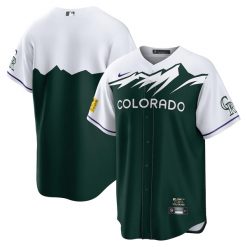 Alternative view of Colorado Rockies City Connect Team Jersey - All Stitched
