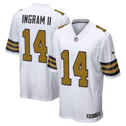 Alternative view of Mark Ingram II New Orleans Saints NFL Draft Jersey - All Stitched