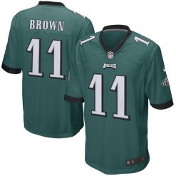 Alternative view of A.J Brown Philadelphia Eagles Jersey 2022 - All Stitched