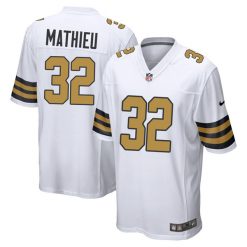 Alternative view of Tyrann Mathieu New Orleans Saints Jersey 2022 - All Stitched