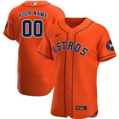 Alternative view of Houston Astros Custom Jersey Collection - All Stitched