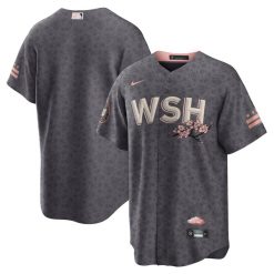 Alternative view of Washington Nationals Blossom 2022 City Connect Team Jersey - All Stitched
