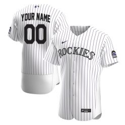Alternative view of Colorado Rockies Custom Jersey Collection - All Stitched