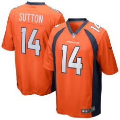 Alternative view of Courtland Sutton Denver Broncos Jersey - All Stitched