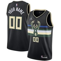 Alternative view of Milwaukee Bucks Custom Jersey Collection - All Stitched