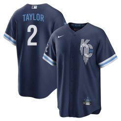 Alternative view of Kansas City Royals 2022 City Connect Player Jersey - All Stitched
