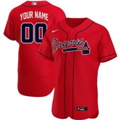 Alternative view of Atlanta Braves Custom Jersey Collection - All Stitched