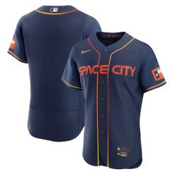 Alternative view of Houston Astros City Connect Player Jersey 2022 - All Stitched
