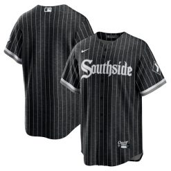 Alternative view of MLB Chicago White Sox City Connect Baseball Jersey - All Stitched