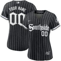 Alternative view of Chicago White Sox City Connect Southside Custom Jersey - All Stitched