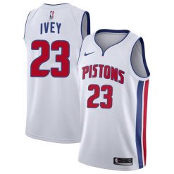 Alternative view of Jaden Ivey Detroit Pistons 2022 NBA Draft Swingman Jersey - All Stitched