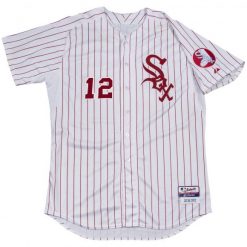 Alternative view of A. J. Pierzynski Chicago White Sox Red Spin Jersey - All Stitched