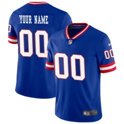 Alternative view of New York Giants Custom Classic Jersey - All Stitched