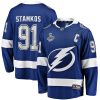 Tampa Bay Lightning Stanley Cup 2021 Championship Jersey - All Stitched
