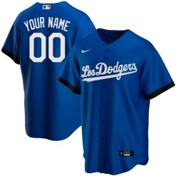 Alternative view of Los Angeles Dodgers City Connect Custom Jersey 2021 - All Stitched