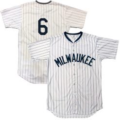 Alternative view of Milwaukee Brewers 1923 Negro League Retro Jersey - All Stitched