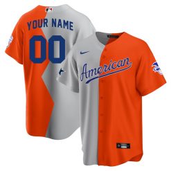 Alternative view of American Team MLB All-Star Futures Game Split Custom Jersey - All Stitched