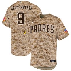 Alternative view of Youth's San Diego Padres 2021 Season Replica Jersey - All Stitched