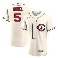 Alternative view of Chicago Cubs 2022 Field of Dreams Player Jersey With Name - All Stitched