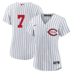 Alternative view of Women's Cincinnati Reds 2022 Field of Dreams Player Jersey - All Stitched