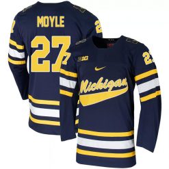 Alternative view of Men's Michigan Wolverine Hockey Jersey - All Stitched