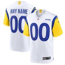 Alternative view of Los Angeles Rams Custom Jersey Collection - All Stitched