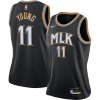 Women's #11 Trae Young Atlanta Hawks City Jersey - All Stitched