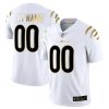 Cincinnati Bengals Custom Name and Number White Gold Jersey - All Stitched