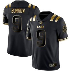 Alternative view of LSU Tigers Black Gold Jersey - All Stitched
