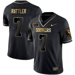 Alternative view of Oklahoma Sooners Black Gold Jersey - All Stitched