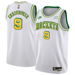 Alternative view of Houston Rockets Throwback Player Jersey Collection - All Stitched