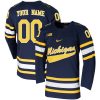 Custom Michigan Wolverines College Hockey Jersey - All Stitched