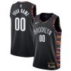 Men's #00 Brooklyn Nets Custom City Edition Jersey - All Stitched
