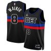 Detroit Pistons Statement Edition Black Player Jersey 2023 - All Stitched