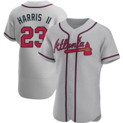 Alternative view of Michael Harris II Atlanta Braves Jersey - All Stitched
