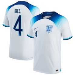 Alternative view of Men's Declan Rice England National Football Team 2022/2023 Jersey - All printed
