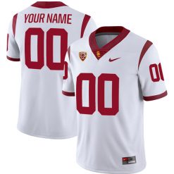Alternative view of USC Trojans College Football Custom Name & Number Jersey - All Stitched