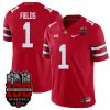 Justin Fields Ohio State Buckeyes College Football Jersey - Scarlet
