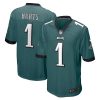 Jalen Hurts #1 Philadelphia Eagles Game Jersey – All Stitched