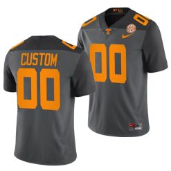 Alternative view of Custom Tennessee Volunteers College Football Game Jersey - All Stitched