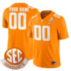 Custom Tennessee Volunteers College Football Graduate Patch Jersey - All Stitched