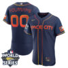 Houston Astros World Series Custom Name & Number Space City Jersey - All Stitched