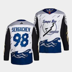 Alternative view of Tampa Bay Lightning 2022 Reverse Retro 2.0 Jersey - All Stitched