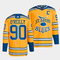 Alternative view of St. Louis Blues 2022 Reverse Retro 2.0 Jersey - All Stitched