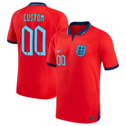 Alternative view of England National Football Team 2022 World Cup Custom Jersey - All Printed