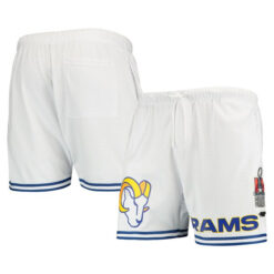 Alternative view of Men's Los Angeles Rams Shorts Collection - All Stitched