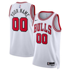 Alternative view of Chicago Bulls 2022/23 Custom Name & Number Jersey Collection - All Stitched