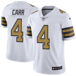 Alternative view of New Orleans Saints Derek Carr Trade Jersey - All Stitched