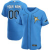 Tampa Bay Rays Spring Training Custom Name And Number Jersey - All Stitched